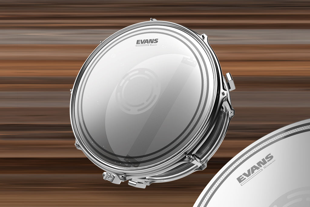 evans ec1 reverse dot coated snare drumhead