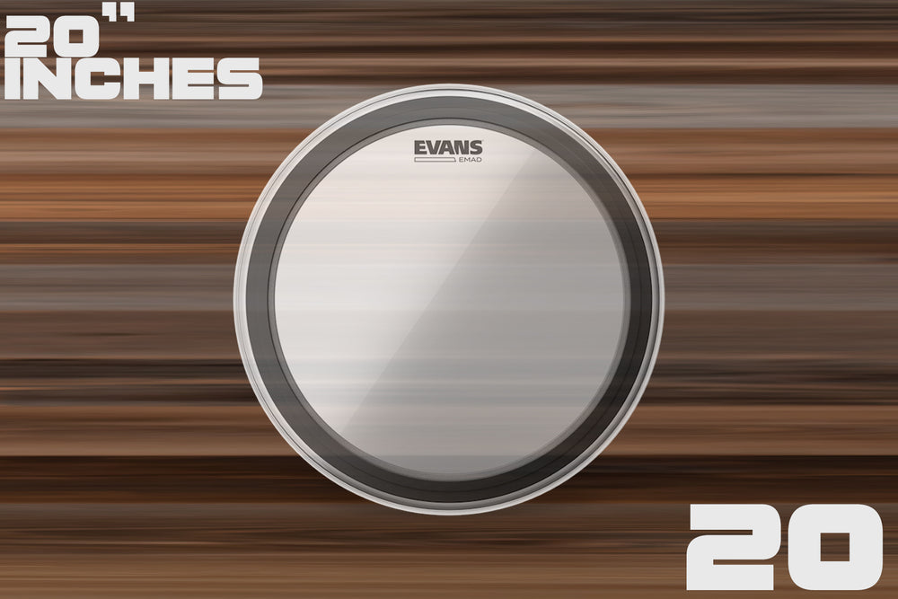 16 emad bass drum head