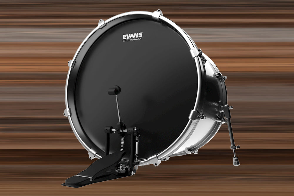 evans black hydraulic drum heads