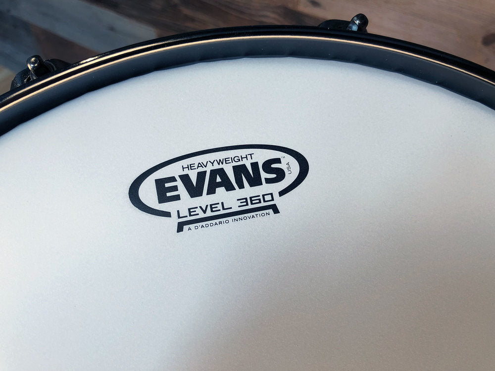 evans level 360 snare drum