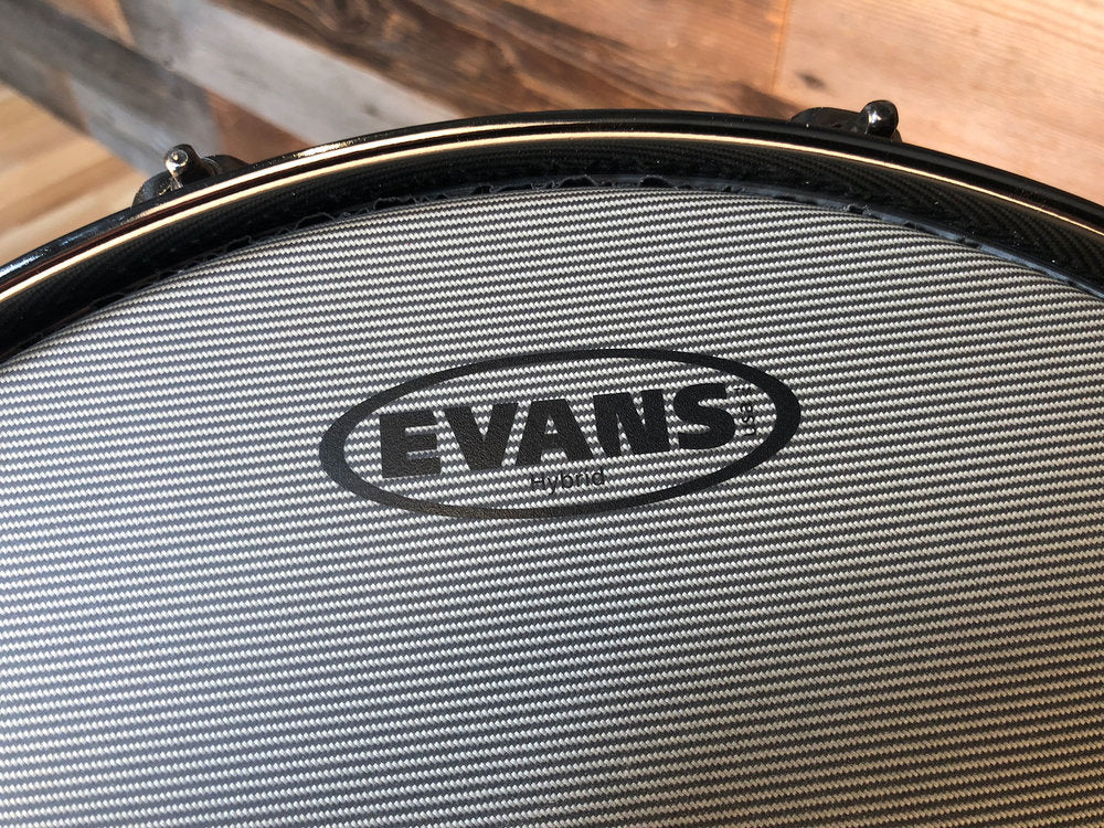 evans 14 hybrid snare batter coated