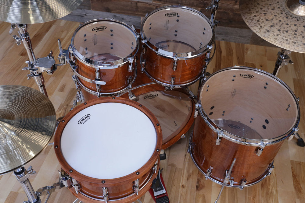 evans clear drum heads