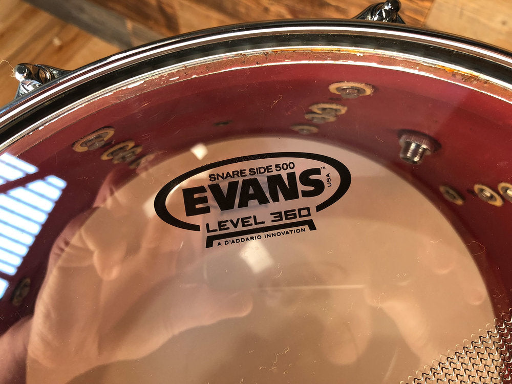 evans 500 snare side