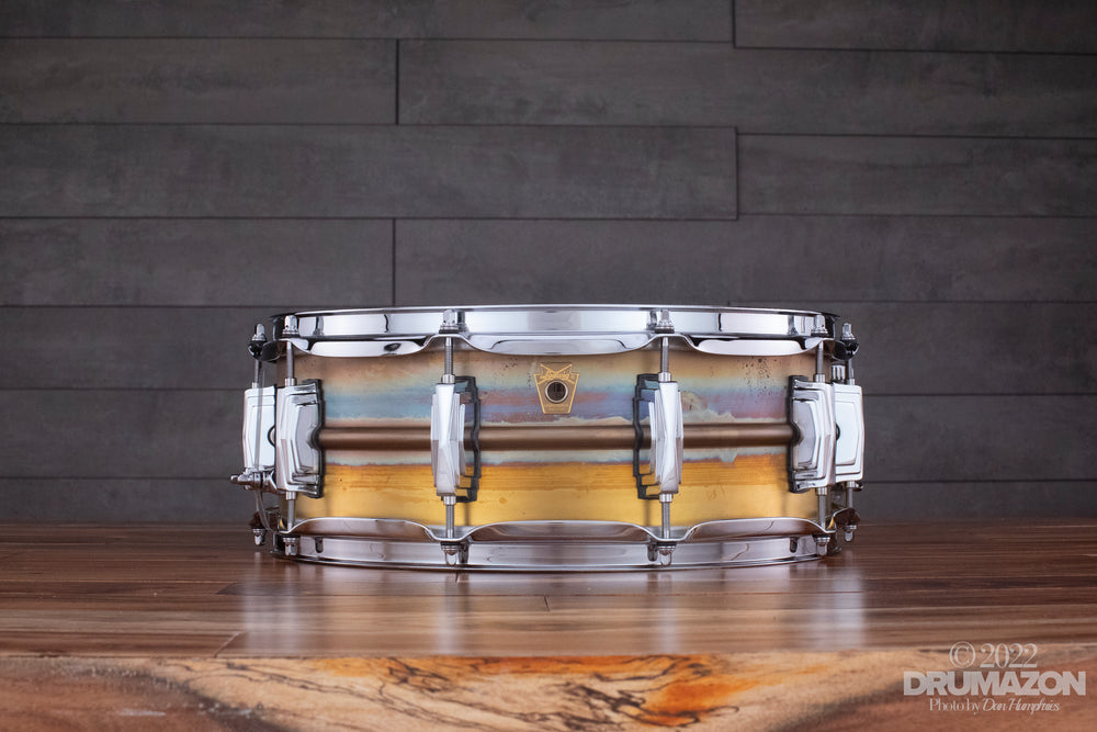 新品！Ludwig ロウブラスフォニックスネアLＢ454Ｒ14×5-