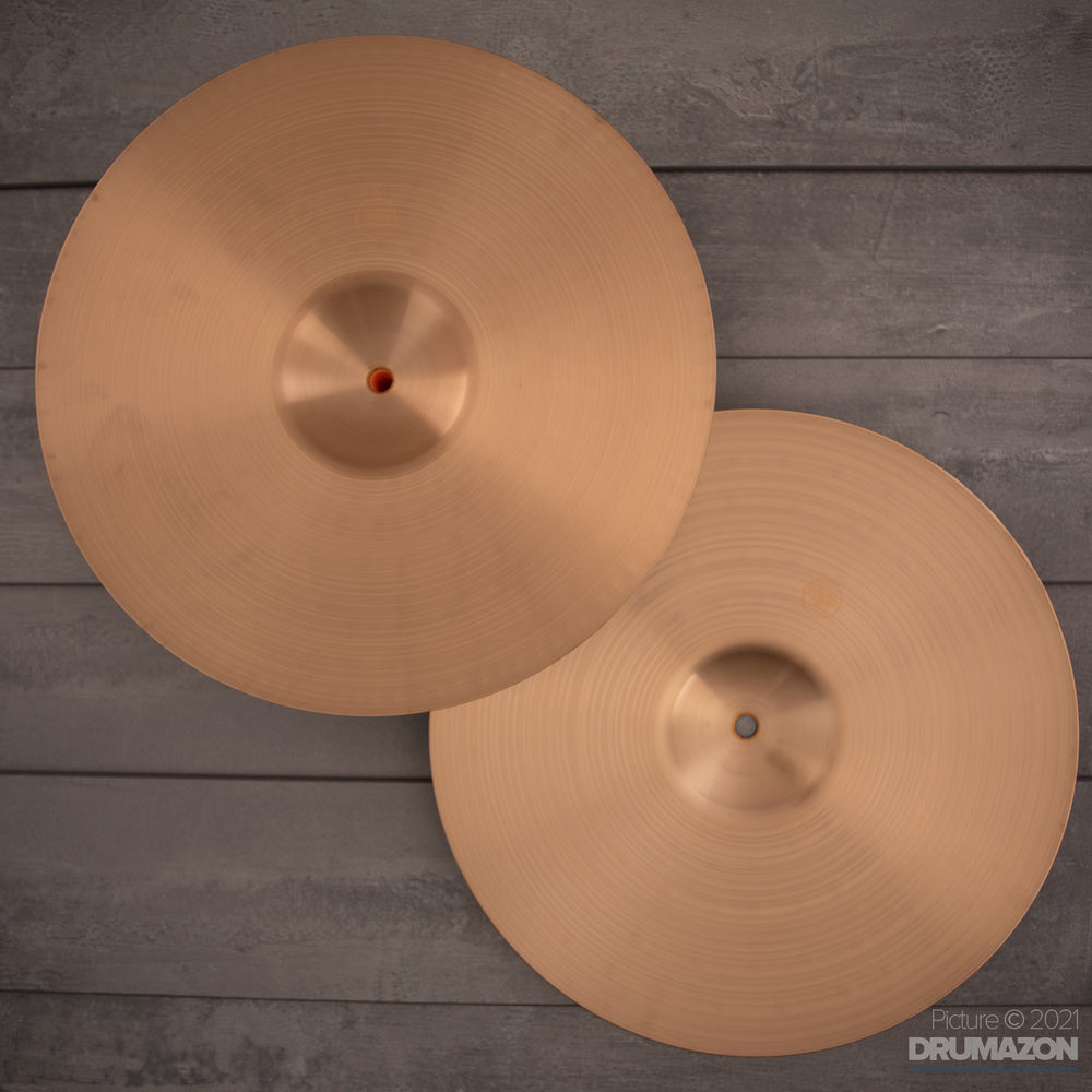 Paiste 14 900 Color Sound Series Blue Hi Hat Cymbal Pair Sn0307 Drumazon