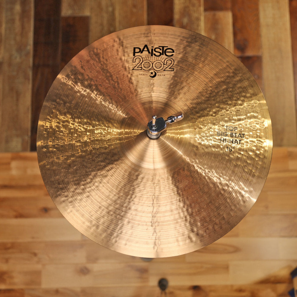 PAiSTe 2002 Black Big Beat Hihat 16pair | www.silverspeargin.com