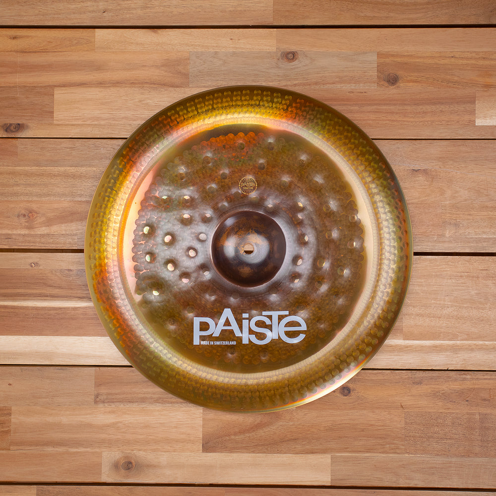 値頃 チャイナシンバル PAiSTE 16インチ 16 China Wild RUDE 打楽器