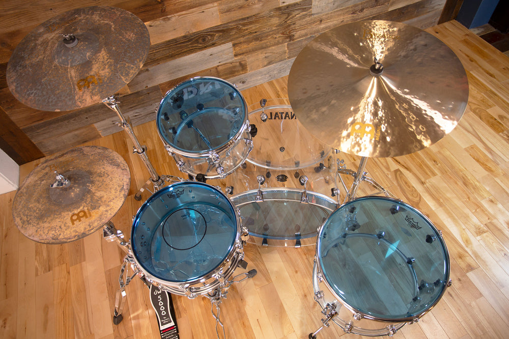 blue drum heads