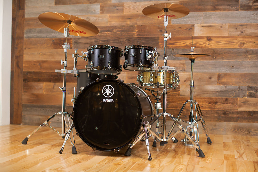 76%OFF!】 YAMAHA LIVE CUSTOM 4pc Drum Kit BKW staronegypt.com.eg