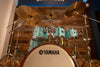 YAMAHA RECORDING CUSTOM 5 PIECE DRUM KIT, SEA FOAM GREEN LACQUER, EX-VIDEO SPECIAL DEAL