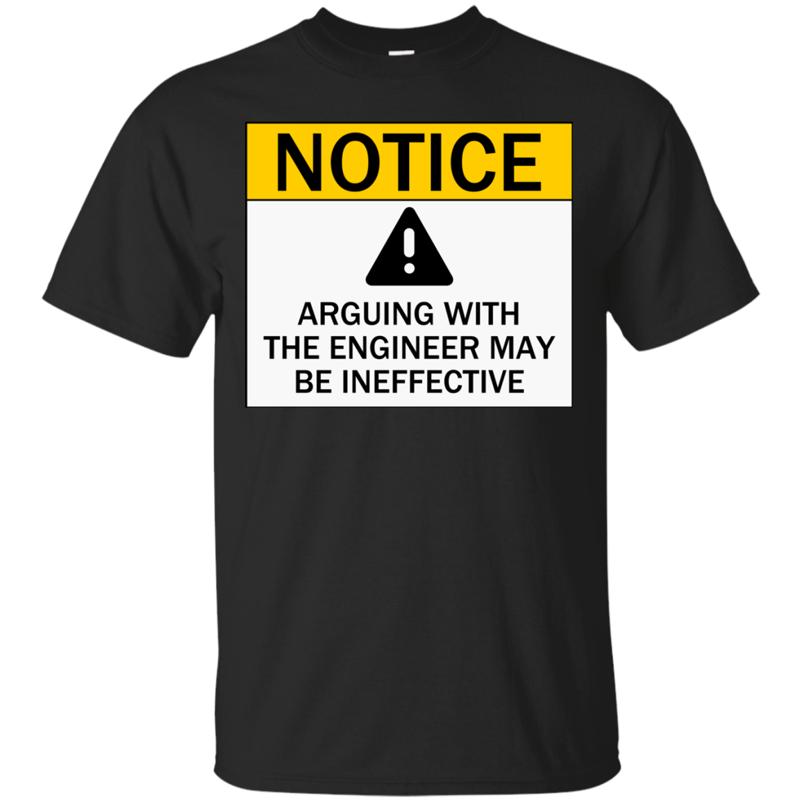 Notice - Arguing With The Engineer May Be Ineffective – Engineering ...