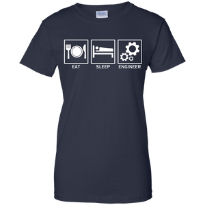 Eat Sleep Engineer | Funny T-shirts | Engineering Outfitters