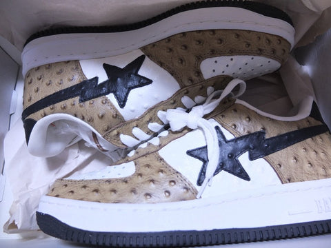 Ostrich Bapesta BAPE US size8 