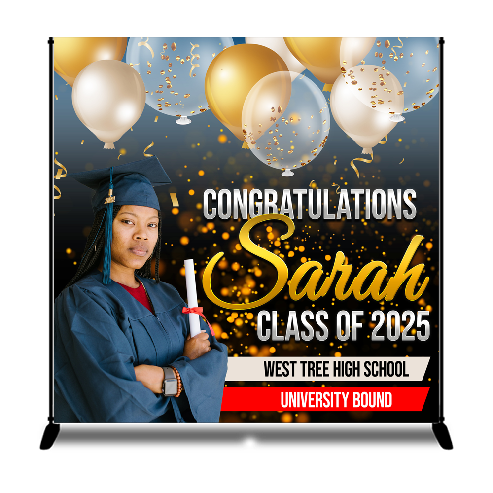 GRADUATION BACKDROP Baloe Designs