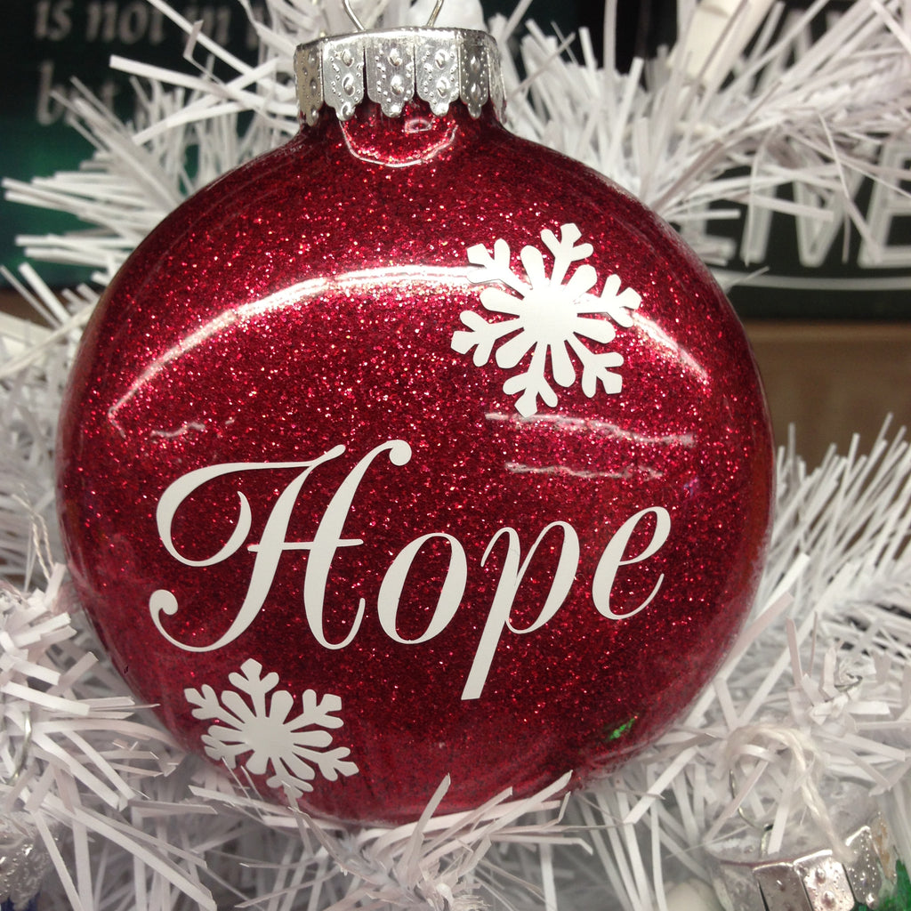 Holiday Christmas Tree Ornament Faith – TheDepot.LakeviewOhio