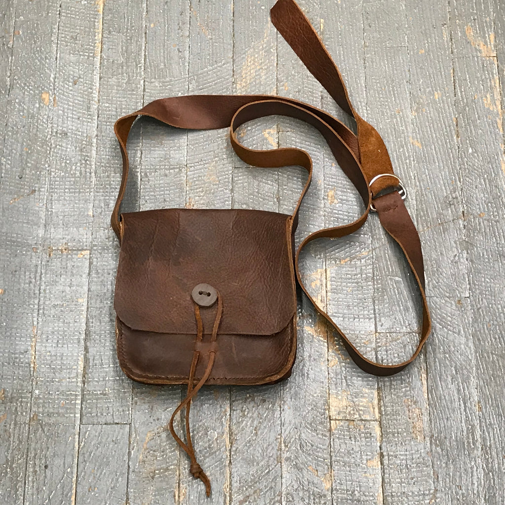 Handmade Leather Possibles Bag Crossbody Shoulder Purse Sling Tote Bro – TheDepot.LakeviewOhio