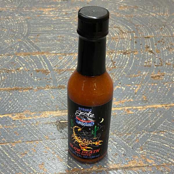 Rising Smoke Sauceworks Hot Sauce Slow Death – TheDepot.LakeviewOhio