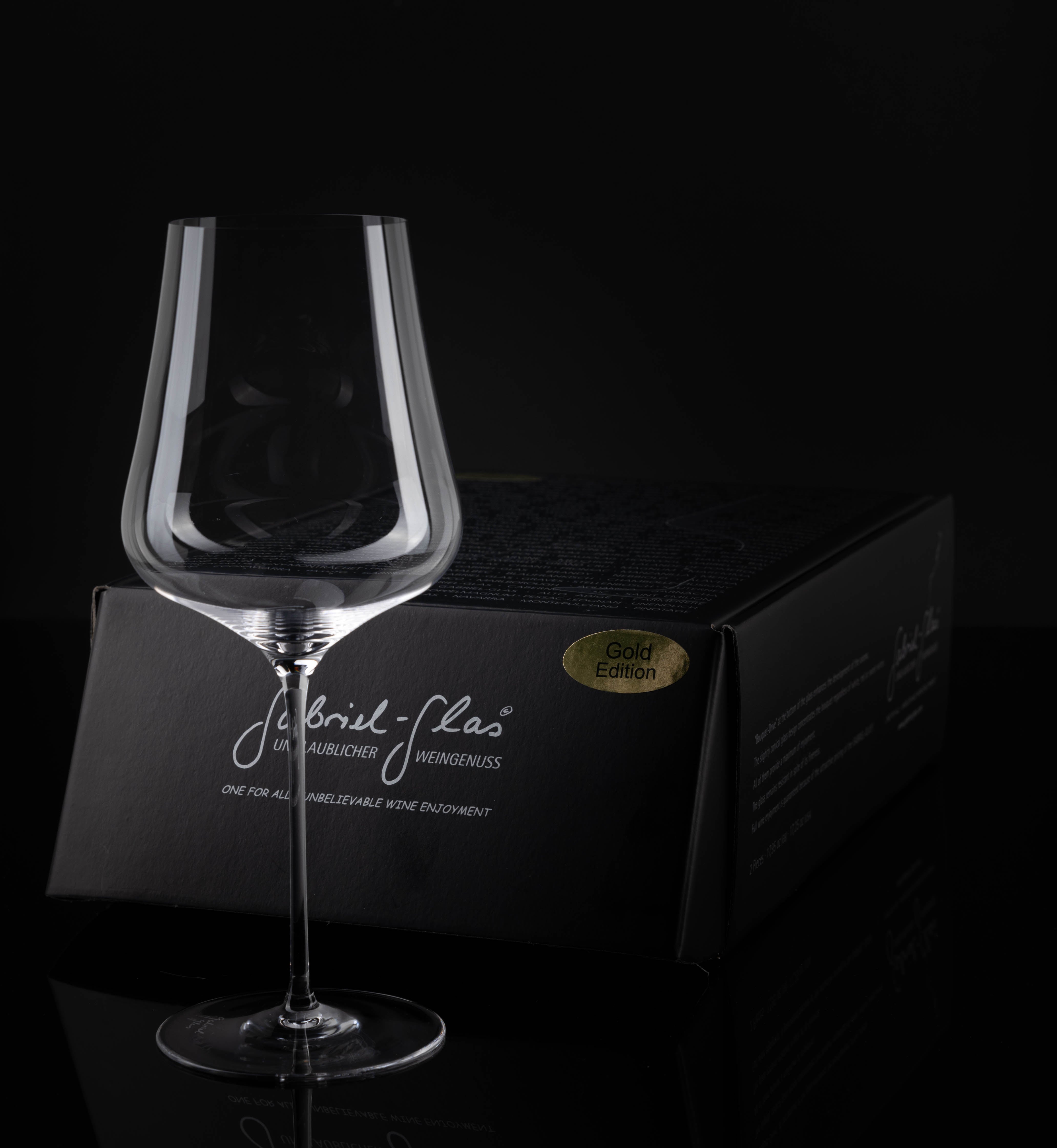 Gold Edition set 2 glasses NV - Gabriel, Buy Online