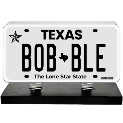 License Plate Bobbles (Presale)