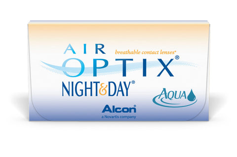 AIR OPTIX NIGHT & DAY  6 Pack Contact Lenses.