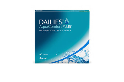 DAILIES AquaComfort PLUS contact lenses.