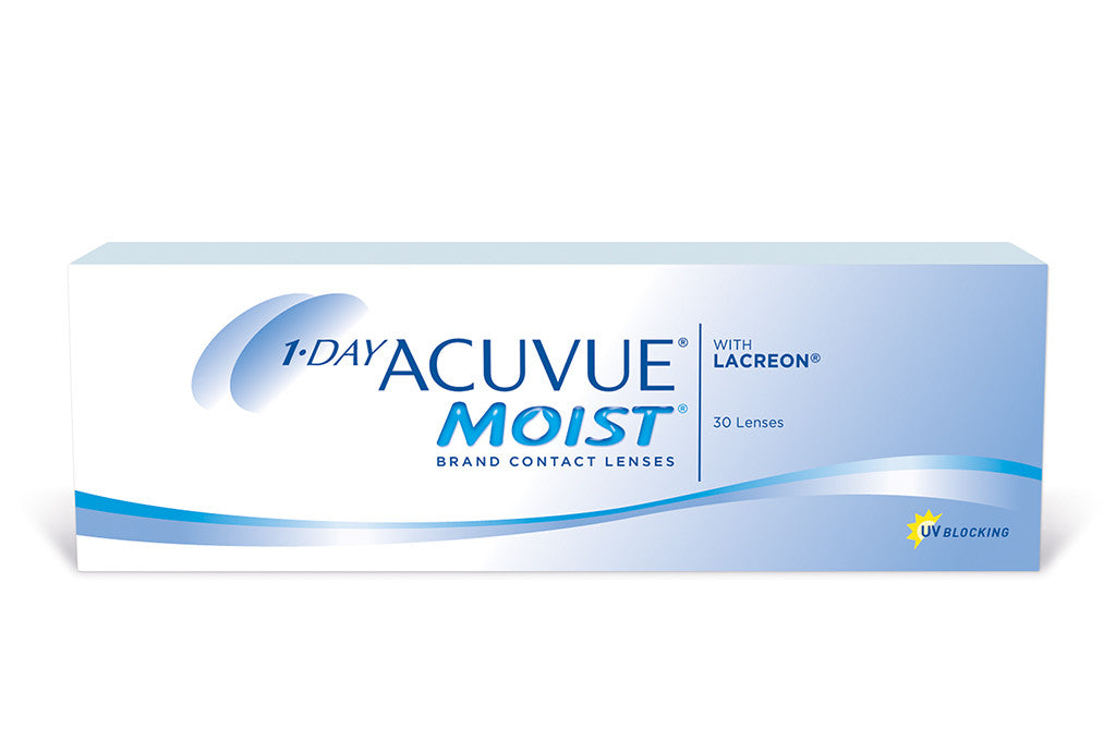 1 DAY ACUVUE MOIST 30 pack Pack Contact Lenses 34.99
