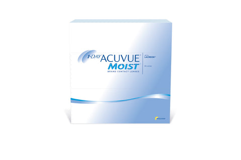 1 DAY ACUVUE MOIST Contact Lenses.