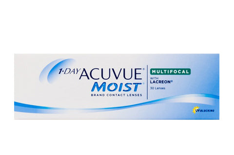 1 DAY ACUVUE MOIST MULTIFOCAL 30 Pack Contact Lenses.