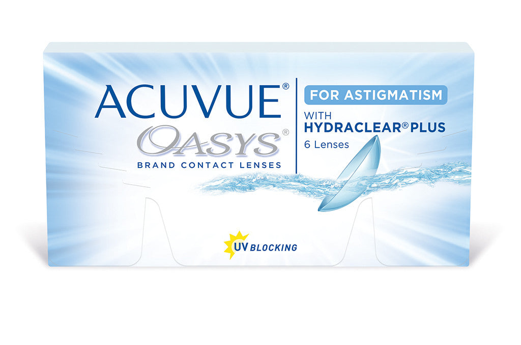 ACUVUE OASYS With Hydraclear Plus For ASTIGMATISM 6 Pack Contact Len 