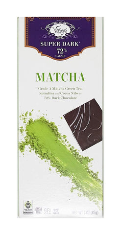 Vosges Haut-Chocolat , & Spirulina Super-Dark Chocolate Bar, Matcha Green Tea