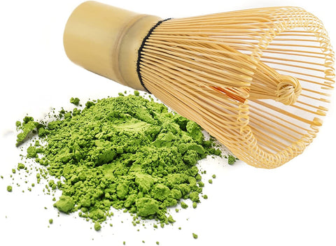 Premium Quality Matcha Chasen Whisk – 100 Prong – Bamboo Whisk For Matcha Tea –Authentic Traditional Bamboo Whisker – Easy To Use and Clean – Matcha Green Tea Whisk For A Perfect Frothy Cup