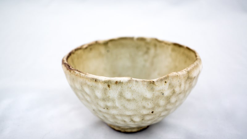 Chawan in a Japanese tea ceremony