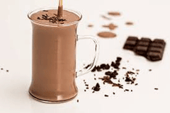 Chocolate Banana Green Tea Smoothie