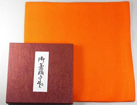 Fukusa Japanese Tea Ceremony Orange No 6