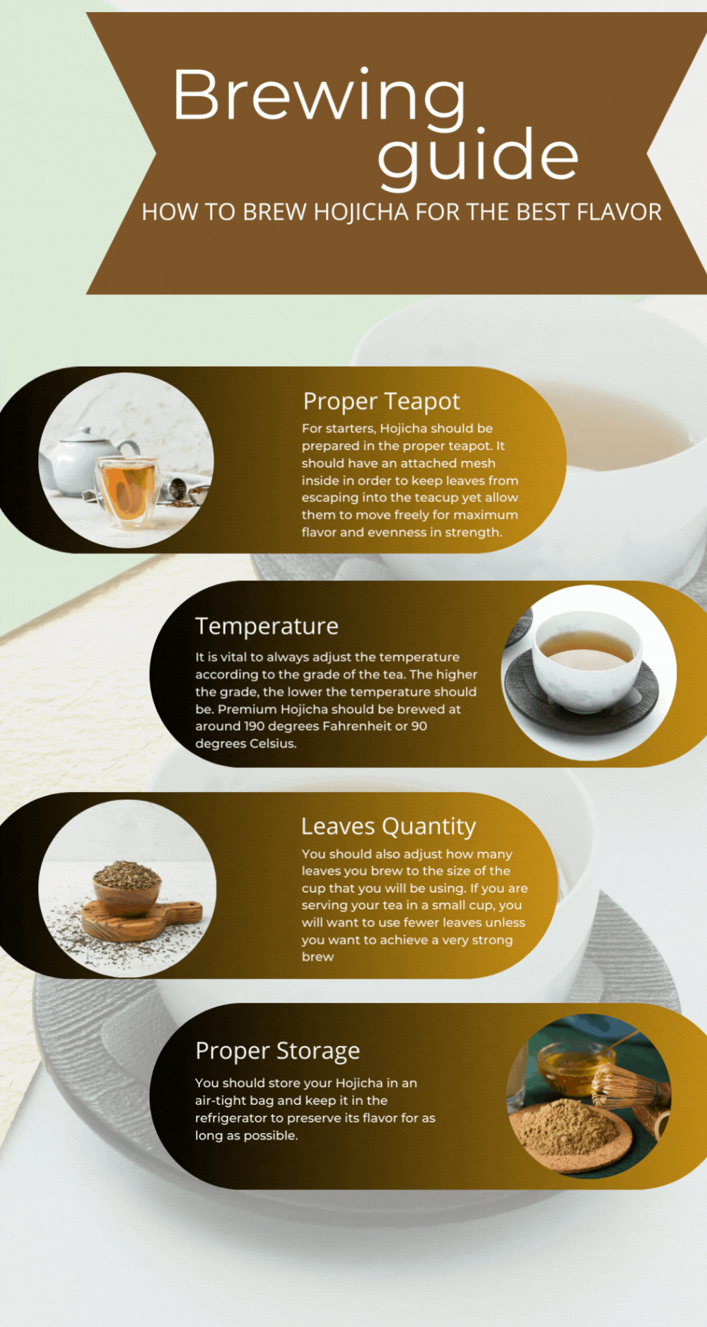 How to Brew Hojicha for the Best Flavor