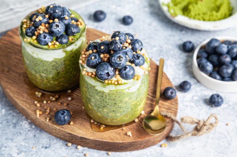 Matcha Yoghurt Oats