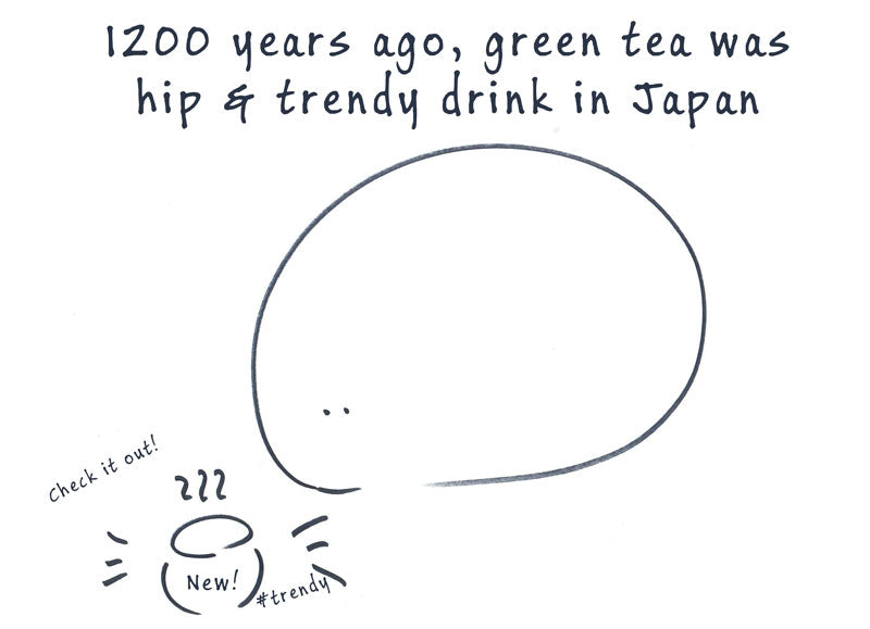 Tea was trendy drink