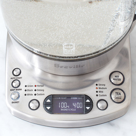 Breville tea maker – FIRST RUN UX