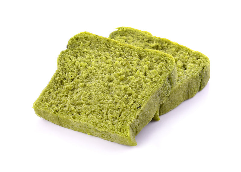 Green Tea can be used in baking and can be used to bake bread