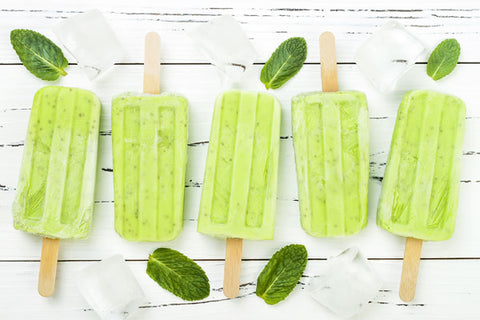 matcha Popsicles