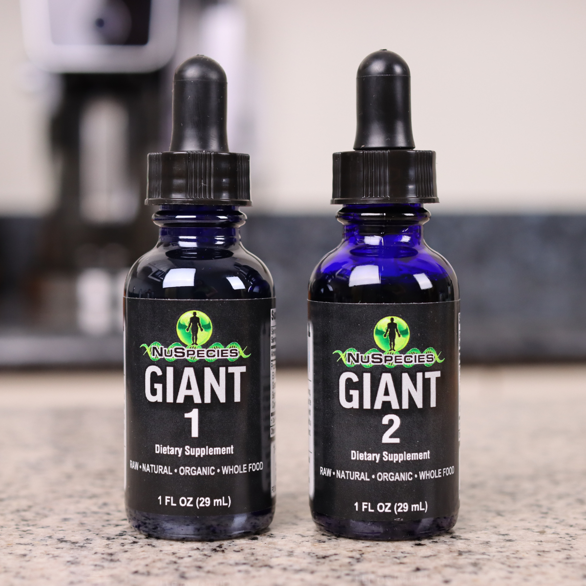 Giant Package 1 Oz Nuspecies Raw Liquid Supplements