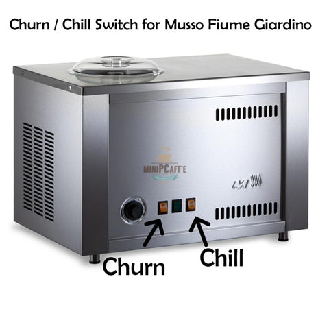 Churn / Chill Switch for Musso Fiume Giardino Ice Cream Machine