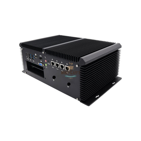 Intel i7 7920HQ 3.10GHz Industrial Mini PC with 4 LAN Ports