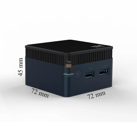 Intel N100 Tiny Cube Mini PC with 12GB DDR5 and SSD