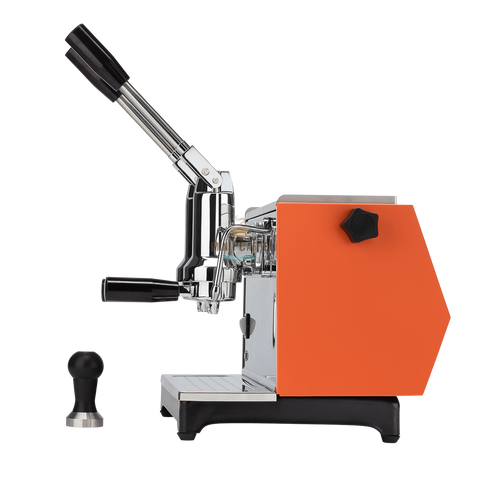 Pontevecchio Lusso Lever Espresso Machine 2 Groups Orange