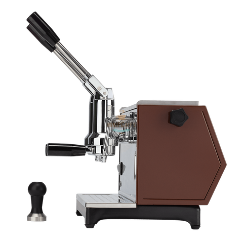 Pontevecchio Lusso Lever Espresso Machine 2 Groups Tobacco