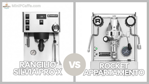 Rocket Appartamento VS Rancilio Silvia Pro X