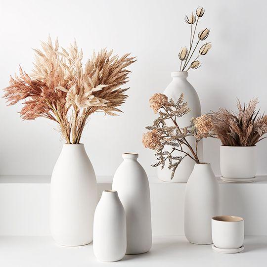 white boho style vase sea tribe australia