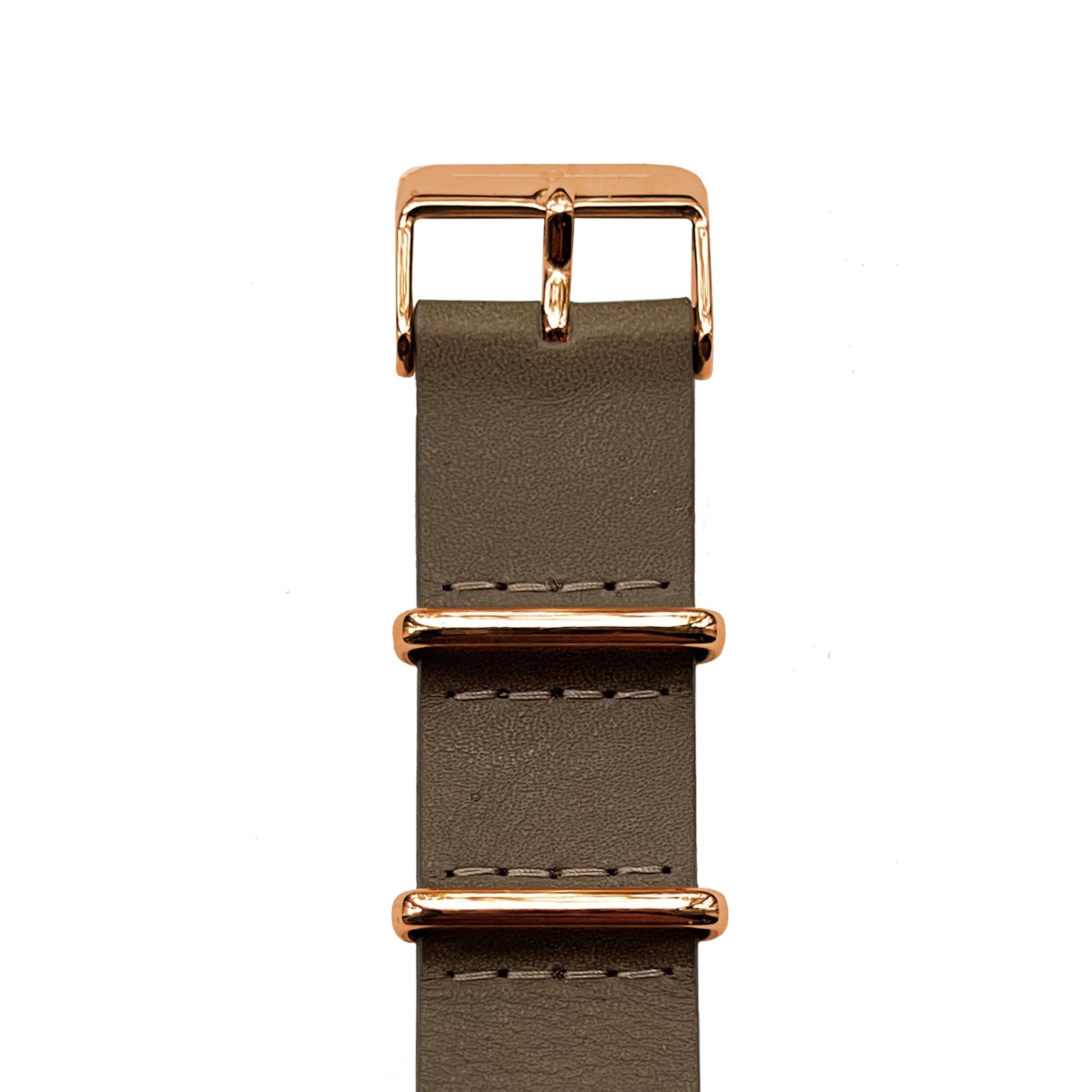 The Good Brown Strap, Rose Gold Buckle – Bangalore Watch Company™