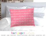 Name Hearts Personalized Pillowcase Pillowcases - Everything Nice